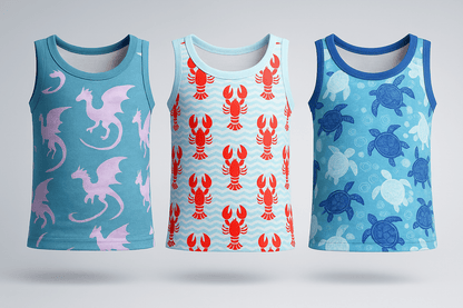 BOYS ULTRASOFT BAMBOO VESTS - NatThreads