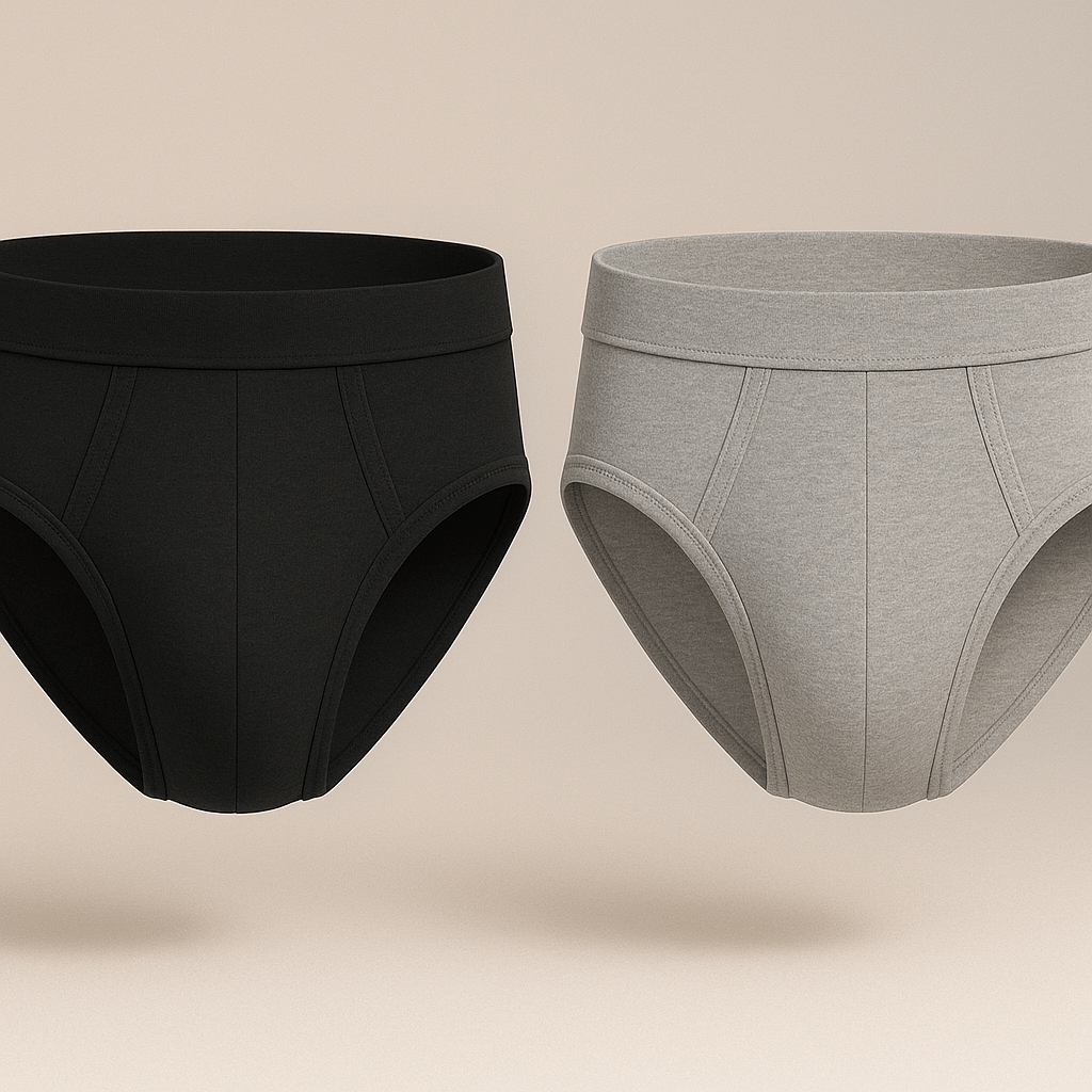 MEN’S ULTRASOFT BAMBOO - COTTON BRIEFS - NatThreads